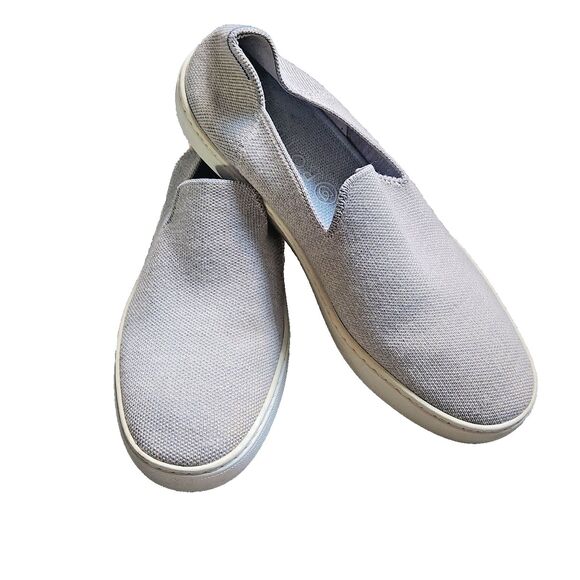 ROTHY'S The Original  Slip On Sneaker Womens US 8.5 Light Gray Flats - Picture 1 of 5